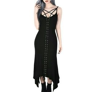 Killstar Diabolica midi dress